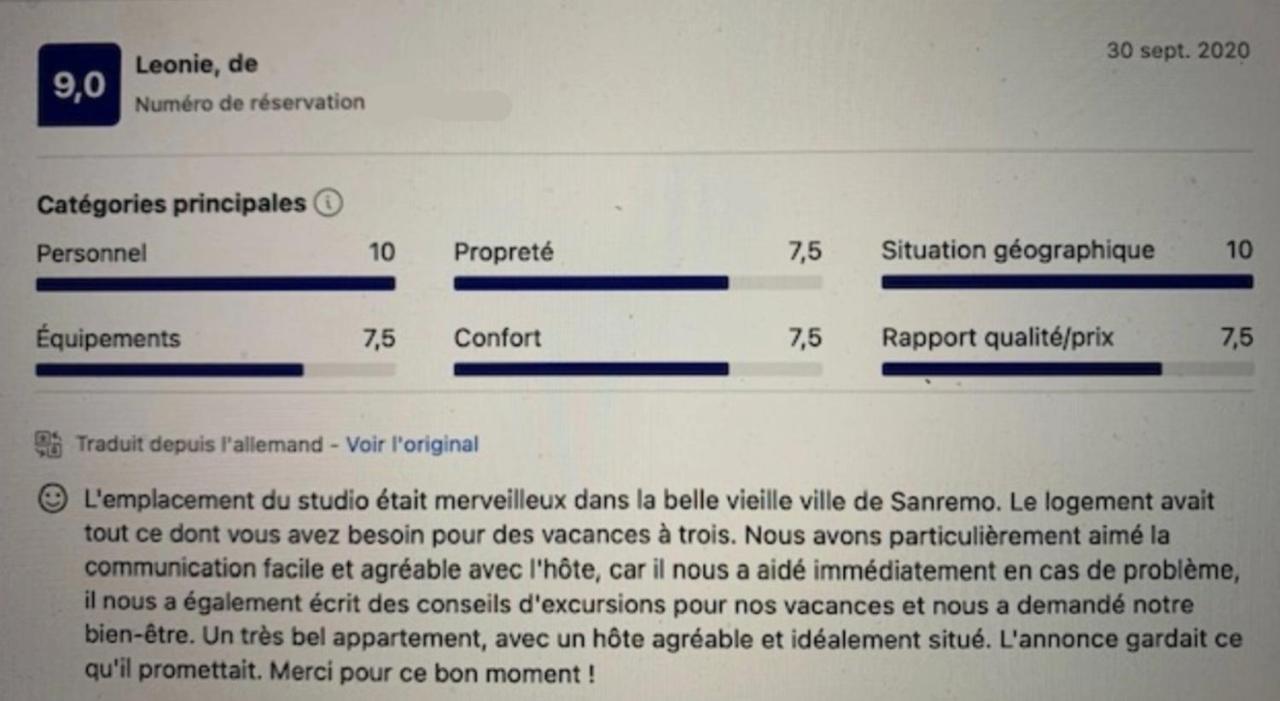 Studio Loft In The Center Sanremo For 3 People Eksteriør billede