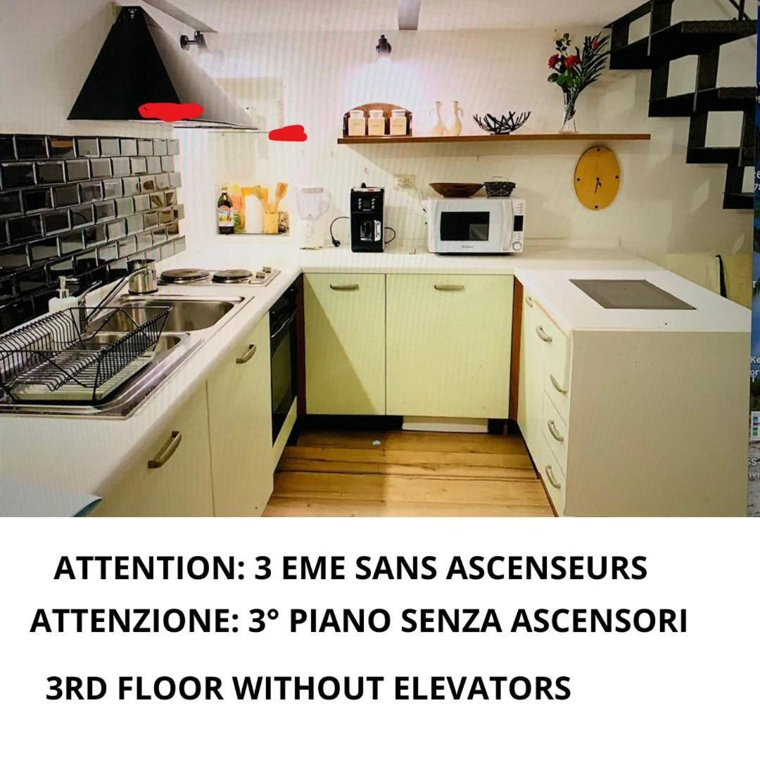 Studio Loft In The Center Sanremo For 3 People Eksteriør billede